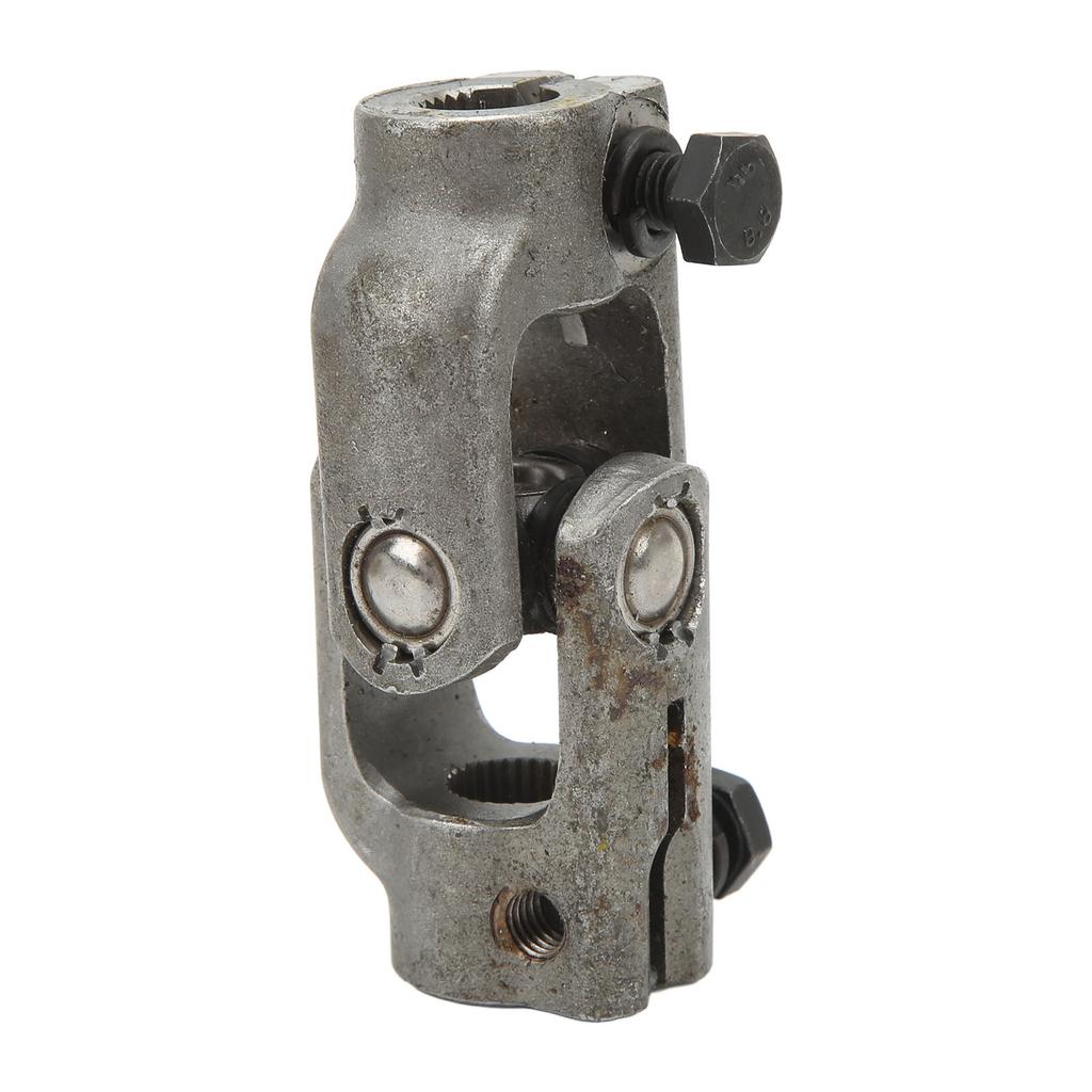 Steering Universal Joint 30T 14mm Steel Alloy Heavy Duty Steering Knuckle Coupling Joint for Go Karts ATVs UTVs