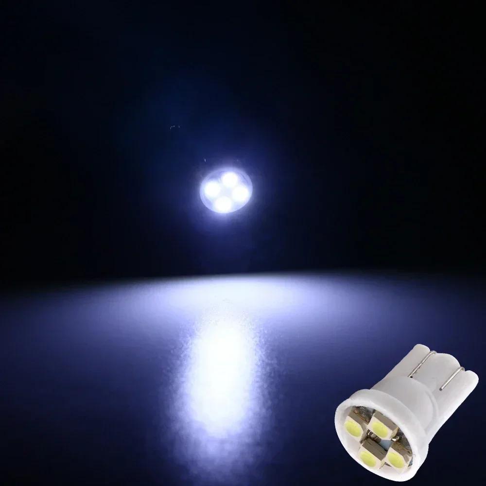 Автомобильная лампа T10 3528 1210 4SMD Широкий свет Лампа для чтения Панель приборов Лампа номерного знака W5W Мотоциклетное оборудование Аксессуары Amagi