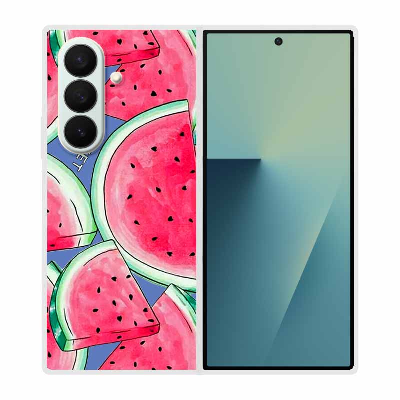 Phone Case For Samsung Galaxy Z Fold7 Fold6 Fold5 Fold4 Fold3 Fold2 Fold 7 6 5 4 3 2 Hard Plastic Cover Clear Transparent Shield
