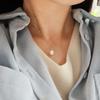 Modernlike 14k Round Freshwater Pearl Pendant