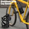 Bike Water Cup Holder Easy To Install Universal Fit Lightweight Motorcycle MTB Drink Cage Bottle Organizer
