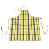 Длинный фартук длиной 90 см [Friends Hill], Мульти-клетка, Желтый,