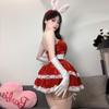 Sex Underwear Sexy Christmas New Year's Day C Bunny Uniform Robe Set Stage Performance Costume