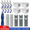 Совместимо для ECOVACS T80 PRO OMNI / T80 OMNI Робот-пылесос Замена Основной ролик Ткань для швабры Боковая щетка Пылесборник HEPA-фильтр