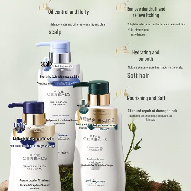 Hanbang Five Grains Scalp & Hair Care Shampoo