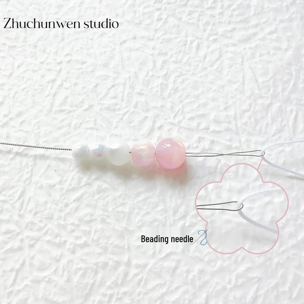 Twisted Needle Crochet Threader for Beading and Bracelet Making