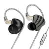 Hifi Kingdom ND-NICE Гибридный (1ДД+1БА) Проводные внутриканальные мониторы Черные с микрофоном