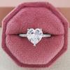 Trend Snake Heart 925 Sterling Silver Cute Couple Ring For Women Dating Love Christmas Gift Fine Designer Jewelry