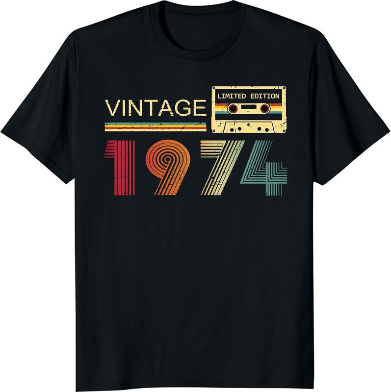Vintage 1974 Birthday Fathers Day Limited Edition Unisex T-Shirt Unisex T-Shirt