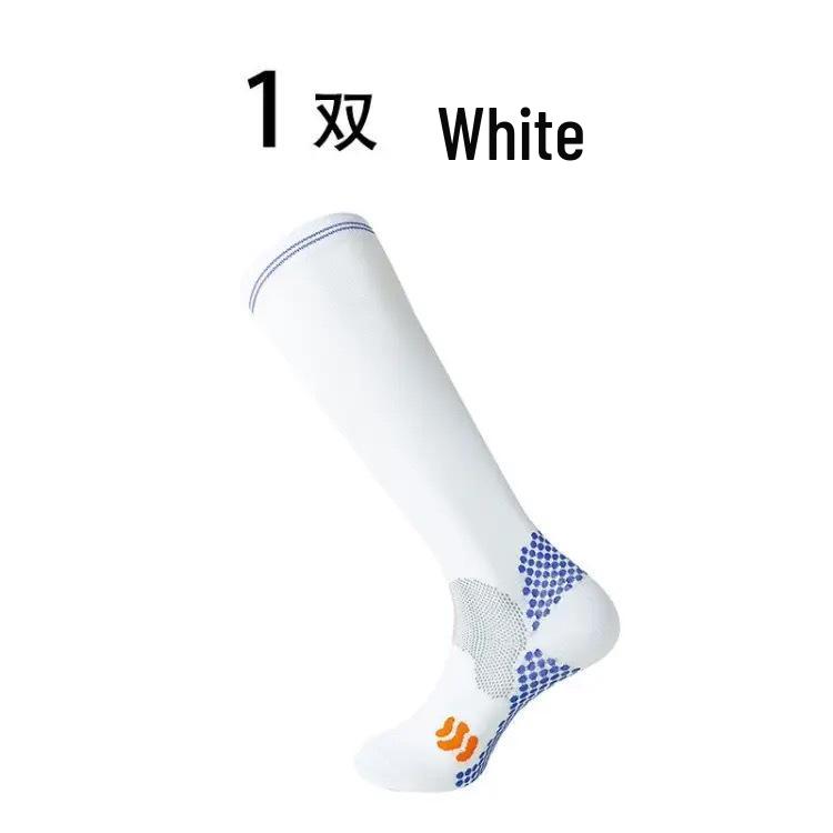 Женские профессиональные спортивные носки выше колена для фитнеса, бега и прыжков со скакалкой