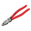 Knipex 02 01 Серия Комбинированные плоскогубцы с высоким рычагом, Рукоятка с пластиковым покрытием