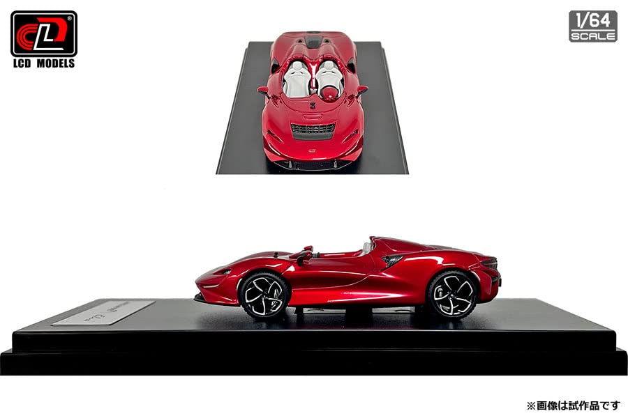 МОДЕЛИ С ВНУТРЕННИМ ЖК-ДИСПЛЕЕМ McLaren ELVA Red Готовый продукт 1/64