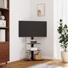3-Tier Corner TV Stand for 32 65 Inch Black