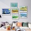 Van Gogh Canvas Painting Famous Starry Night Poster Wall Art Pictures Almond Blossom Posters And Prints For Living Room Home Decor No Frame