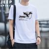 Мужская футболка JEEP SPIRIT с круглым вырезом и коротким рукавом