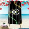 CBF Print Beach Towel, Large Soft Quick Dry Towel for Beach Camping Swimming