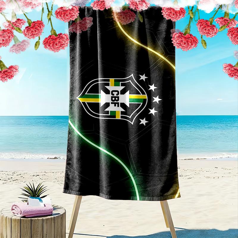 CBF Print Beach Towel, Large Soft Quick Dry Towel for Beach Camping Swimming