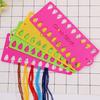 Plastic Cross Stitch Row Line Board Embroidery Thread Yarn Organizer