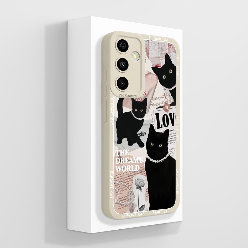 Мягкие чехлы для Samsung A55 C55 M55 A35 M35 F14 F15 Shell Pretty Sunflowers Golden Lotus Тонкий силиконовый легкий защитный корпус для Samsung Capas