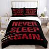 3pcs A Nightmare on Elm Street Bedding Set, Soft Polyester Duvet Cover and Pillowcases Machine Washable Seasons all suitable 61