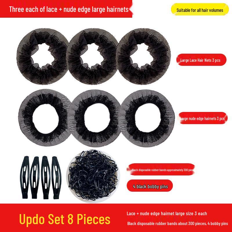 Детская сетка-снуд для волос для танцев по уровням - Аксессуар для пучка для девочки