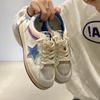 American Retro Color Matching Star Board Shoes Women's 2025 New Comfortable and Breathable Casual Sports Moral Training Shoes