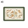 Quick Drying Dish Mat Printed Kitchen Tableware Coffee Draining Pad Dinnerware Cup Bottle Placemat Super Absorbent CoffeeMats