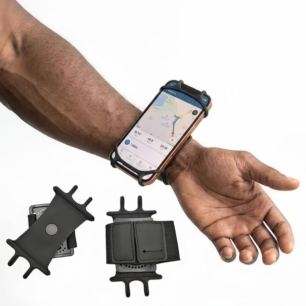 Outdoor Sports Mobile Phone Arm Bag Fitness Wristband 360Degree Rotation Disassembly Universal Running Arm Band And Arm Bag 6