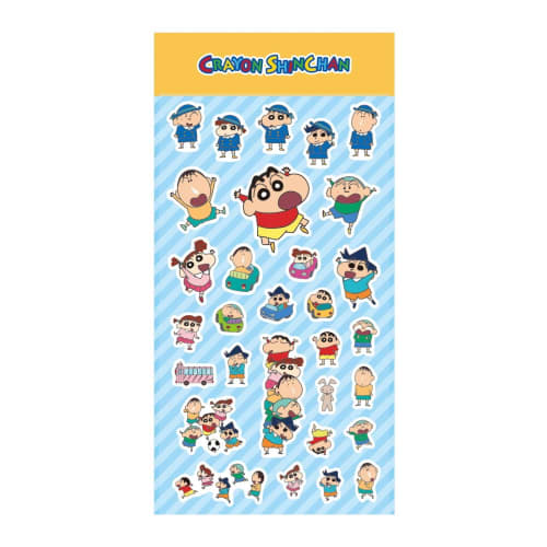 Toshin Pack Crayon Shin-chan Pukupuku Stickers (Kasukabe Defense Force) KS-SE022