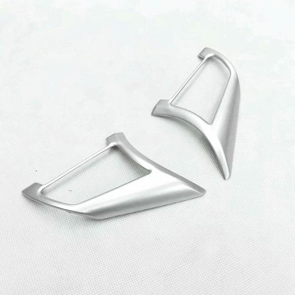 ABS хром для Nissan Leaf 2017 2018 автомобильный Стайлинг авто аксессуары автомобильный руль кнопка рамка крышка отделка