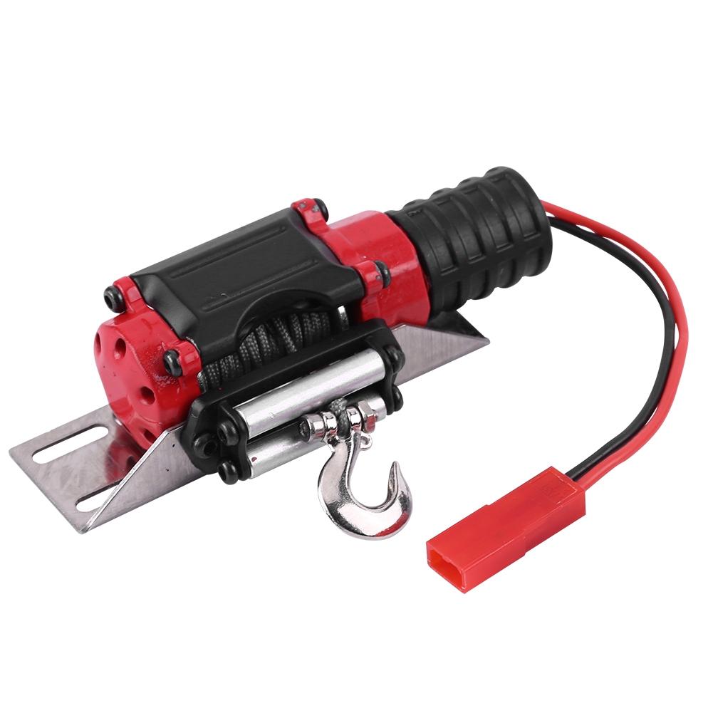 Model Vehicle Accessory Simulation Motor Winch for -4 SCX10 1/10 Scale RC Crawler Car (#1)