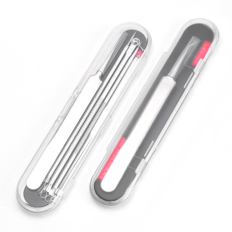 Набор инструментов для удаления черных точек и акне: Косметологическая игла для выдавливания и экстракции