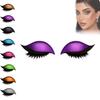 2 Lazy Stickers Eye Shadow Eyelash Pairs Reusable Eye Makeup Stickers