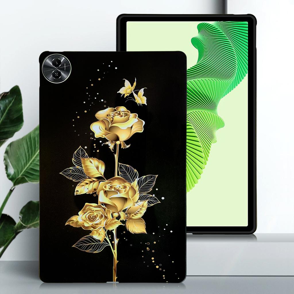 Силиконовый чехол для планшета For Realme Pad 2 11.5 Pad Mini 8.7 OPPO Pad SE Pad Air2 Realme Pad X 10.4 Гибкий Мягкий ТПУ Черный Корпус