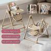 3 In 1 Multifunctional Baby Dining Chair Height Adjustable Kid Feed Chair Household Foldable Toddler Rocking Seat