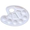 Paint Plastic Drawing Tray Color Palette Oil Watercolour Colored 10 Wells Design Hole Painting Palette
