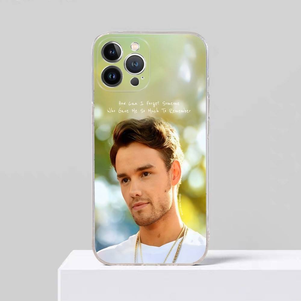 Singer L-Liam P-Payne For IPhone 17 16 15 14 13 12 11 Pro Max Plus Mini Funda For Transparent Cover