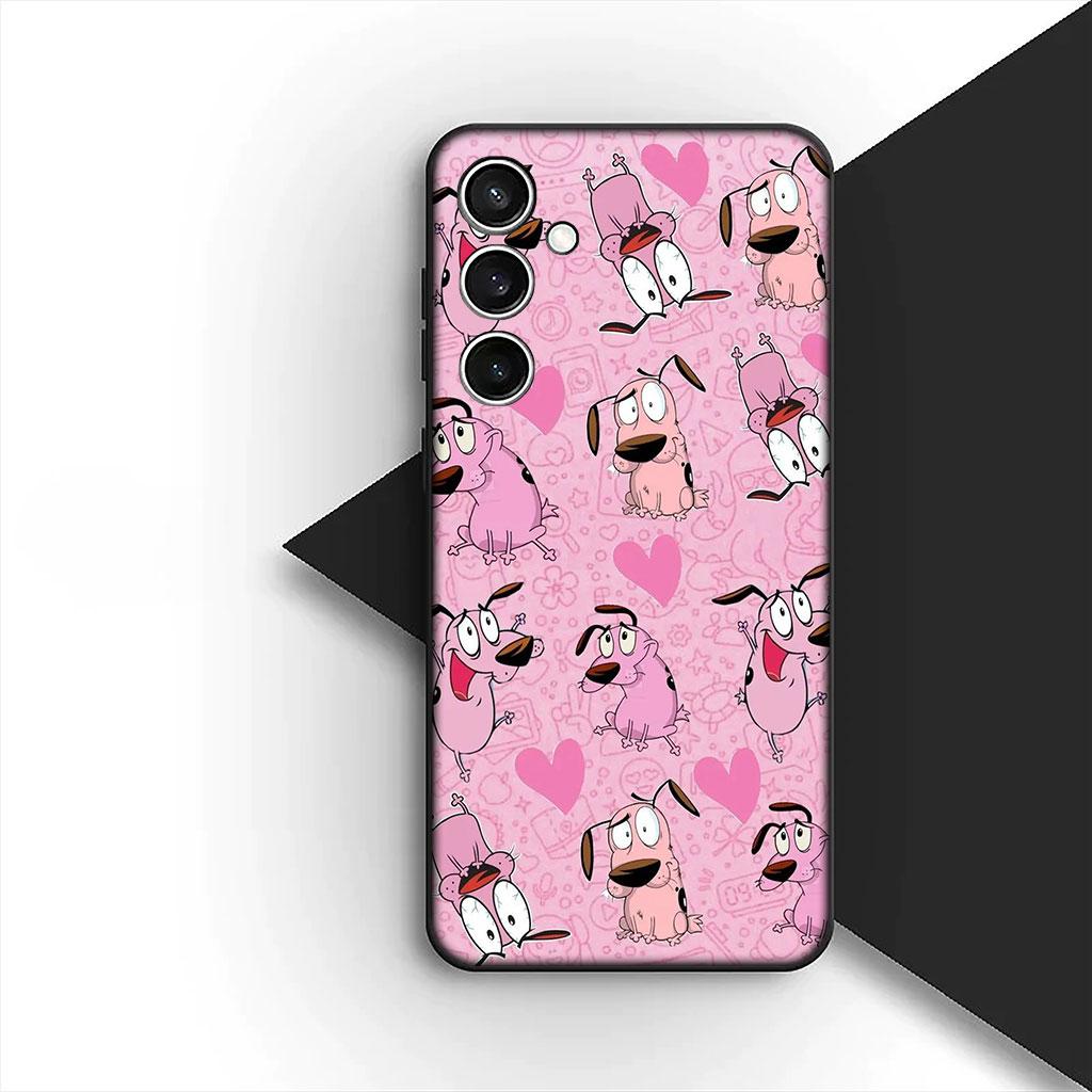 Phone Cover for Apple iPhone 17 Air 12 13 Pro Max Mini ProMax 7 + 8 Plus 7+ 8+ Soft Case Anime C-Courages C-Cowardlys Dog