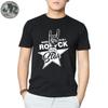Rock Goth Fashion Unisex's Punk Grunge Hip Hop Rap Vintage Letter Print Short T-Shirt Casual Oversized Y2K Cotton Streetwear