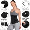 Waist Trainer Corset Cincher Body Shaper Detachable Trimmer Belt Weight Loss Tummy Control Modeling Straps Workout Sweat Girdle