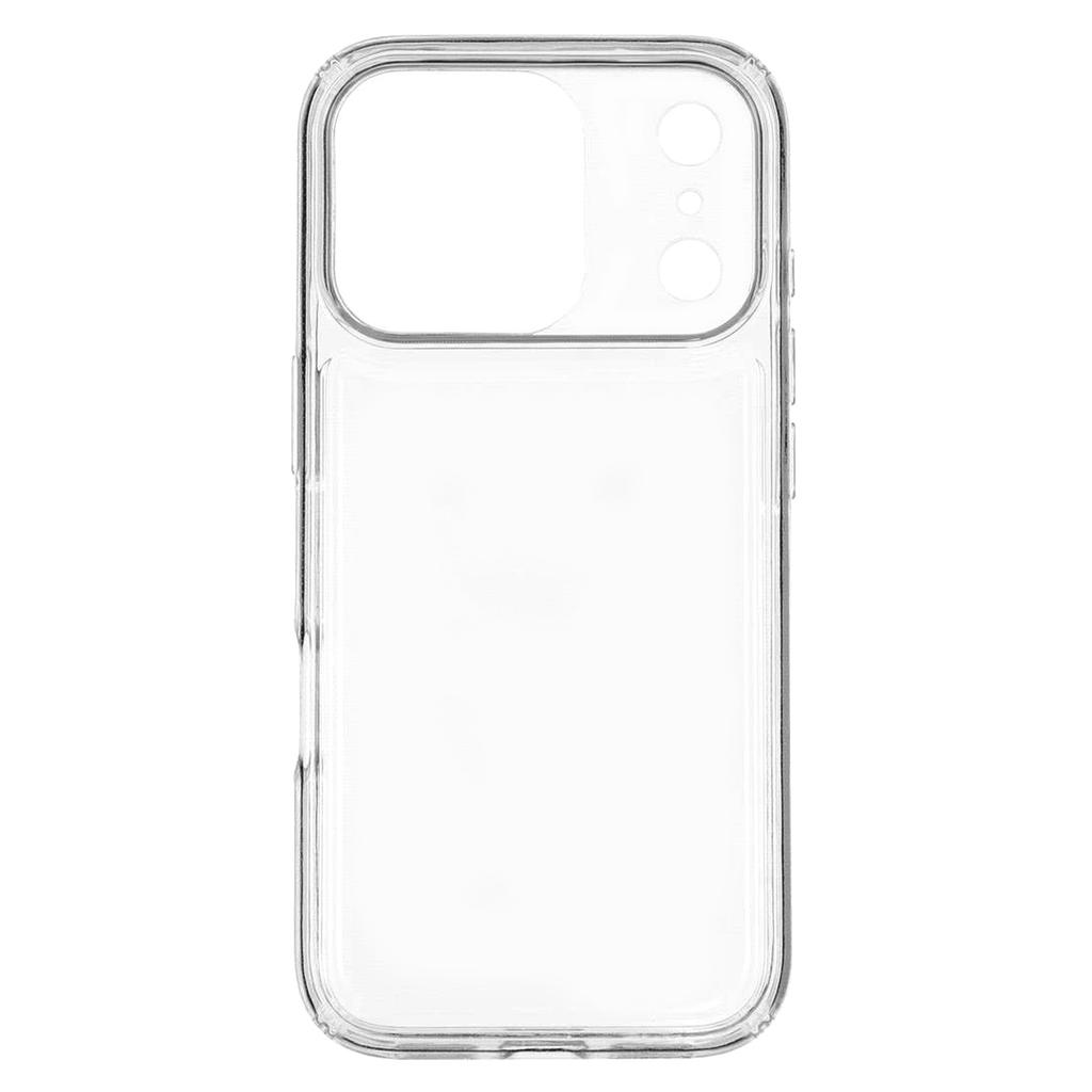 For iPhone 17 Pro Max Case HD Clear Soft TPU Phone Back Cover Airbag Protection