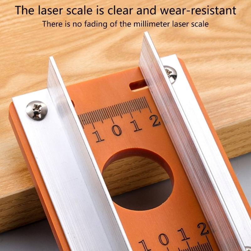 Heavy Duty Router Table Insert Slotting Plate Suitable For Woodworking Benches Precise Aluminum Mounting Bracket Holder