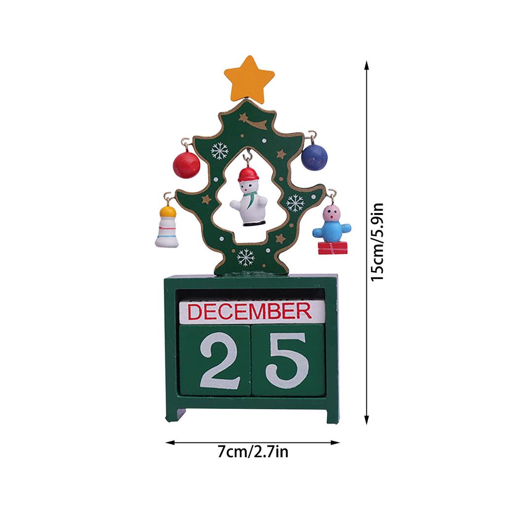 Рождественский деревянный календарь, украшение торгового центра, календарь, рождественский креативный орнамент