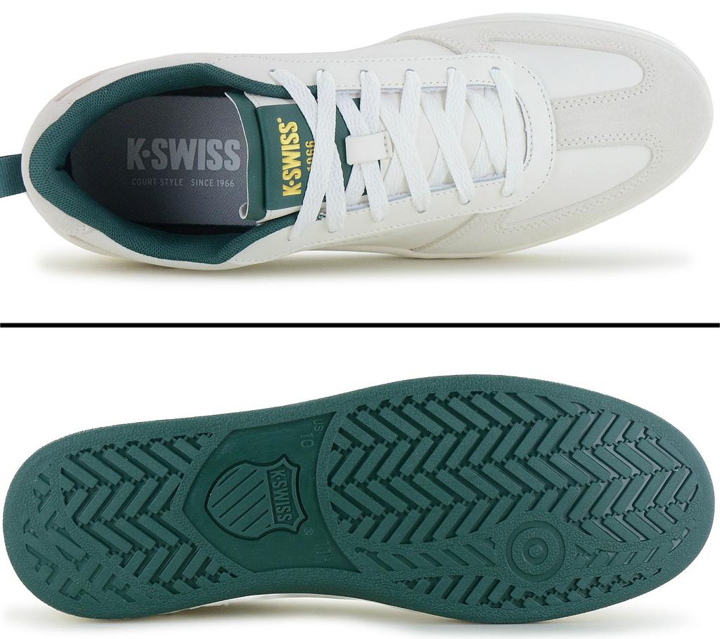 K-SWISS Court Varsity  - Мужские Кроссовки Обувь Белый 04734-180-M ОРИГИНАЛ