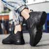 39-45 осенне-зимние мужские спортивные туфли большого размера с короткими бархатными волосами, противоскользящие и уличные мужские кроссовки для фитнеса
