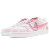 Nike Кроссовки Court Borough Low 2 Низкие Скейтбордические Детские Розовые BQ5448-100(Команда40-ГС)