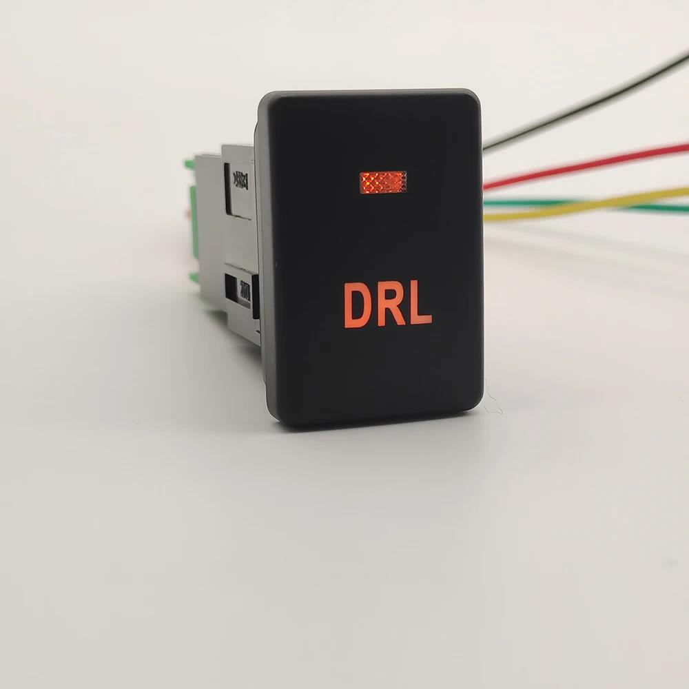 1Pc Car Led DRL Fog Light Headlight Spotlight Diff Lock Radar Power On Off Switch Button For Suzuki Jimny 2019 2020 2021
