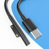 Зарядный кабель USB C Male Подходит для Surface Pro 7 6 5 4 3 GO BOOK Ноутбук 1 2 Защита от перегрузки, перенапряжения, помех