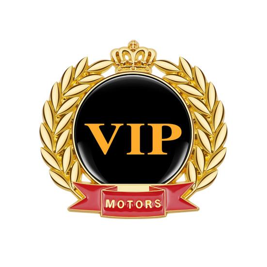 Автомобильная наклейка сильная клейкость, водостойкий декоративный 3D VIP задний передний бампер, металлический значок, автомобильные аксессуары