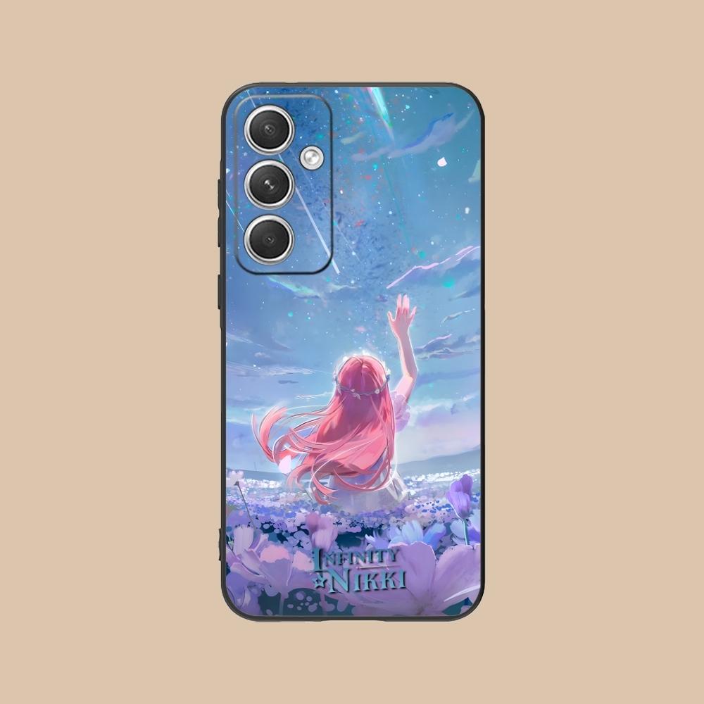 Чехол для смартфона Infinity Nikki для Samsung Galaxy S24 S23 S22 S21 S20 S10 S9 Plus FE Ultra Lite Черный